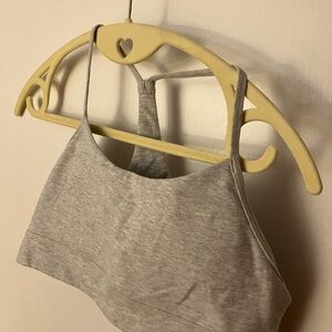Athleta Girl Light Gray Sports Bra